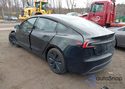 2024 Tesla Model 3 Long Range Dual Motor All-Wheel Drive from USA, damaged, VIN 5YJ3E1EB2RF845235